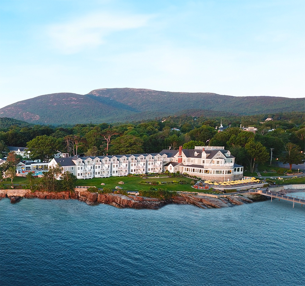 Bar Harbor Inn overlooking Frenchman Bay